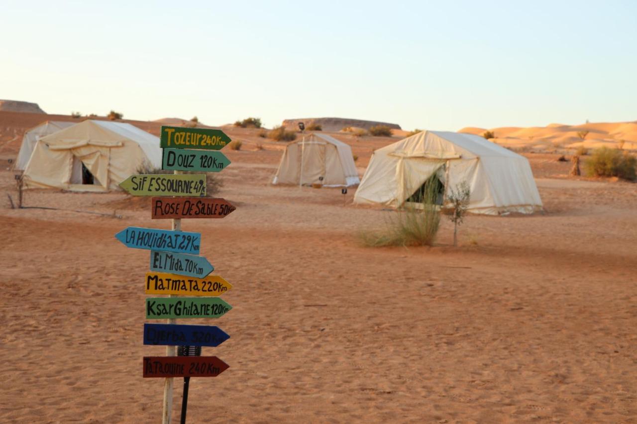 Hotel Camp Abdelmoula Douz Exterior foto